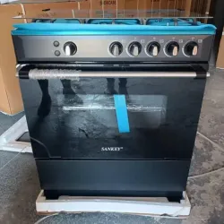 Cocina Sankey de gas con horno 5 hornillas 