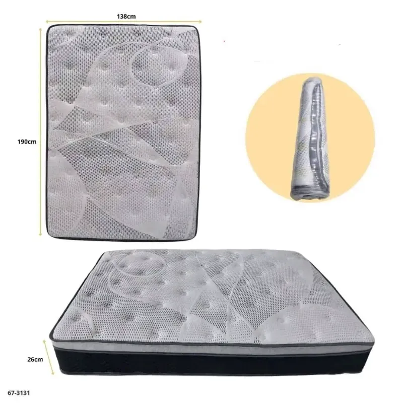 Colchón Sirena empacado al vacío 