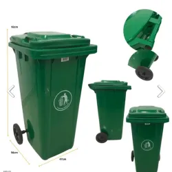 Contenedor de basura sin pedal