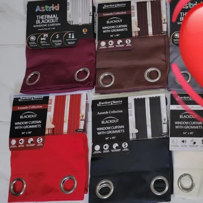 Cortinas Blackout 54" x 90" 10500 CUP
