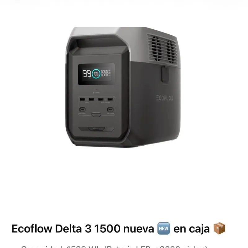ECOFLOW DELTA 3 1500 1536 Wh