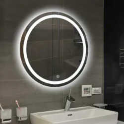 Espejo con luz Led redondo