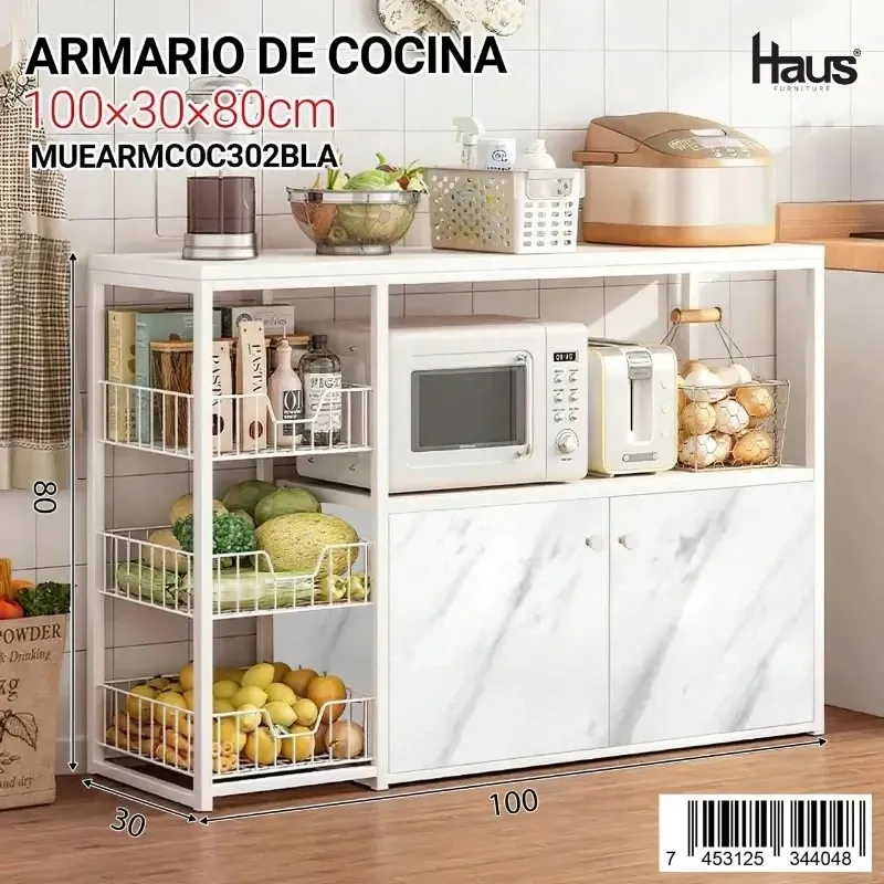 Estante de cocina código MUEARMCOC303