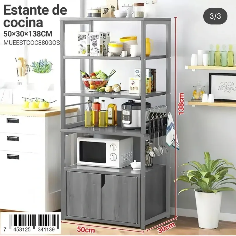 Estante de cocina con código MUEESTCOC880