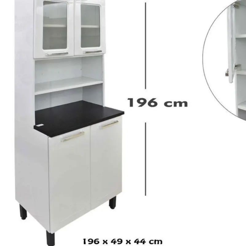 Estante doble (superior e inferior) de dos puertas modelo 2