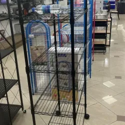 Estante metálico de 5 niveles y rueditas