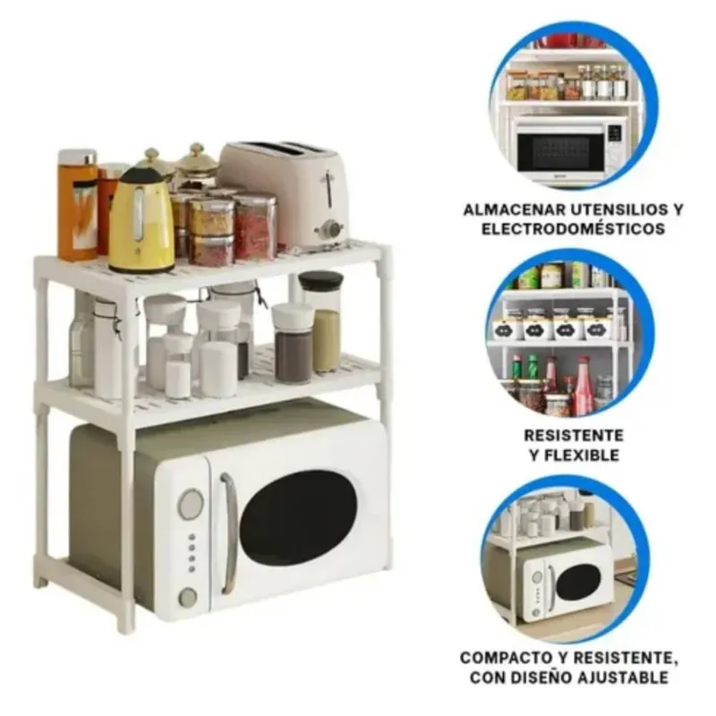 Estante organizador para microondas      En Oferta