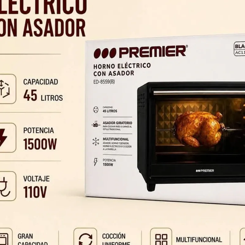 Horno electrico Premier 45LT (grande)