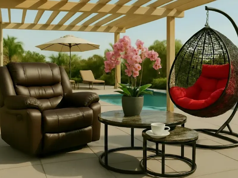 Muebles y estantería