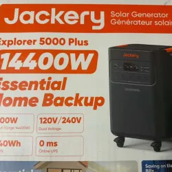 JACKERY EXPLORER 5000 Plus ( 14400W) Funciona con 110/220v