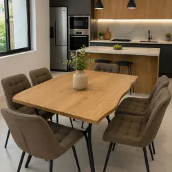 Juego de comedor de 6 plazas