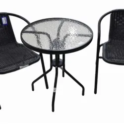 Juego de comedor de 2 plazas para terraza