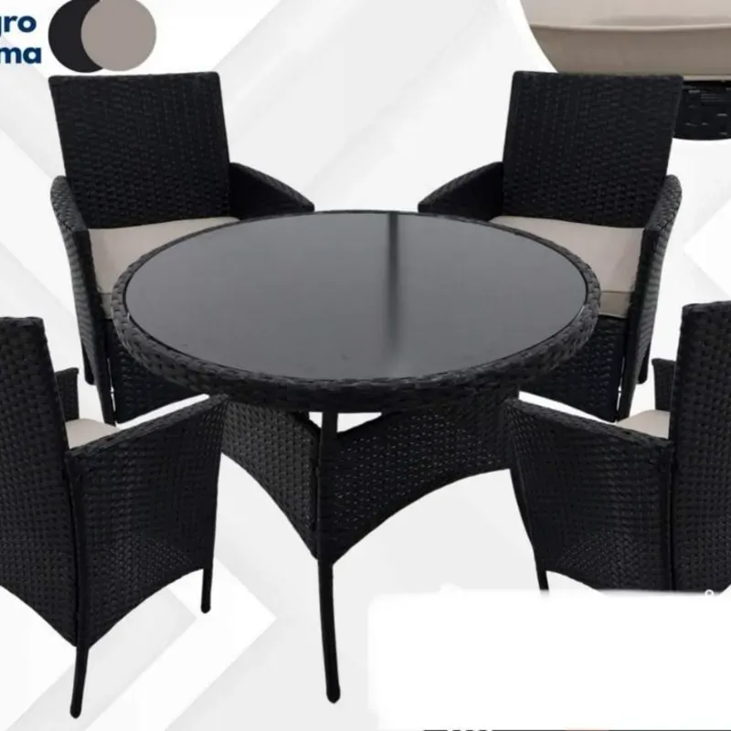 Juego de comedor o Terraza techada