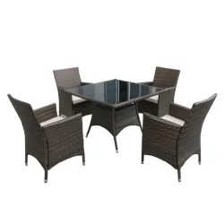 Juego de comedor o Terraza techada