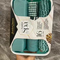 Juego de cortina de baño modelo 2