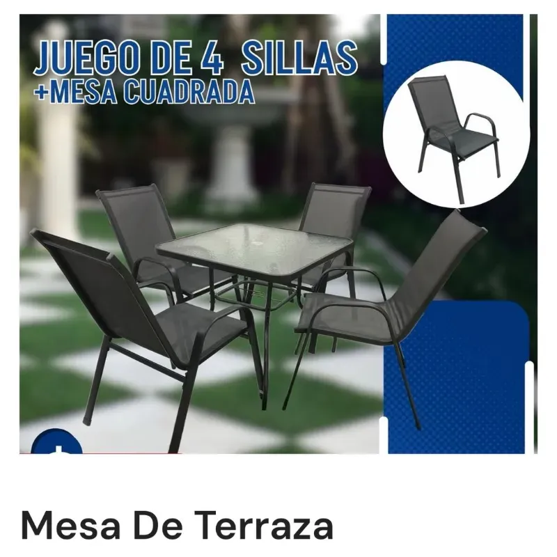 Juego de mesa para Terraza