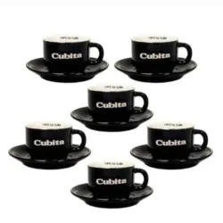 Juego de tazas de café CUBITA