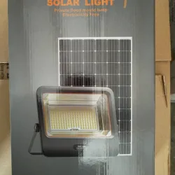 Lámpara solar con panel (Sirven para exterior y para interior)