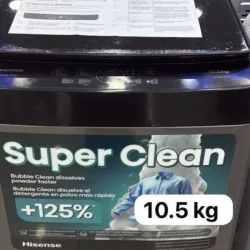 Lavadora automática hisense 10.5kg