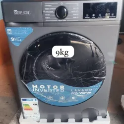 Lavadora con secadora al vapor marca ESTELECTRIC