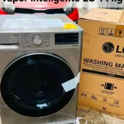 Lavadora Secadora al Vapor LG de 14 kg