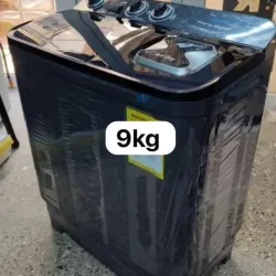 Lavadora semiautomática milexus negra 9kg
