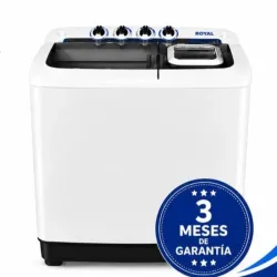 Lavadora semiautomática ROYAL 10.5 kg