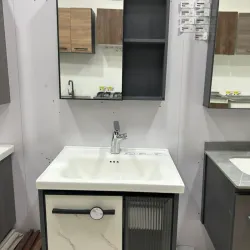 Lavamanos con espejo 