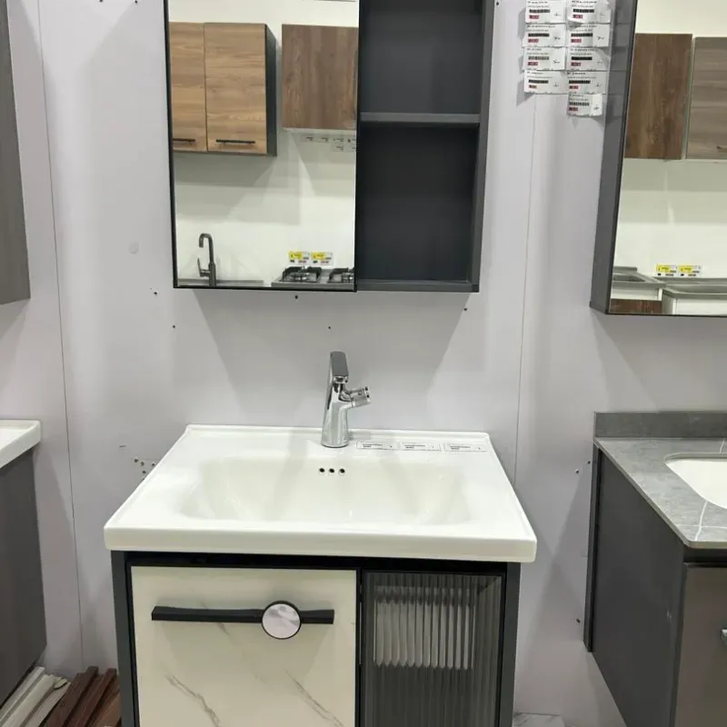 Lavamanos con espejo