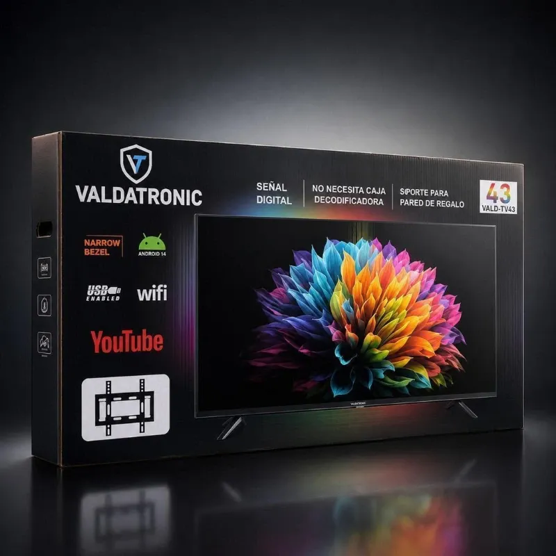 MART TV 43 pulgadas VALDATRONIC