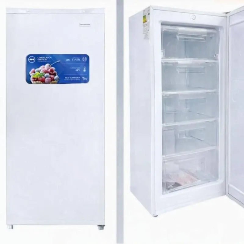 Nevera vertical PREMIER de 5.5 pies con gavetas divisorias