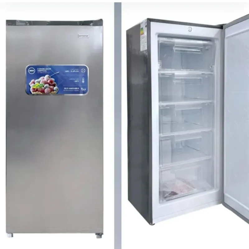 Nevera vertical PREMIER de 5.5 pies con gavetas divisorias