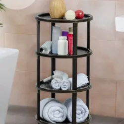 Organizador redondo de 4 pisos 