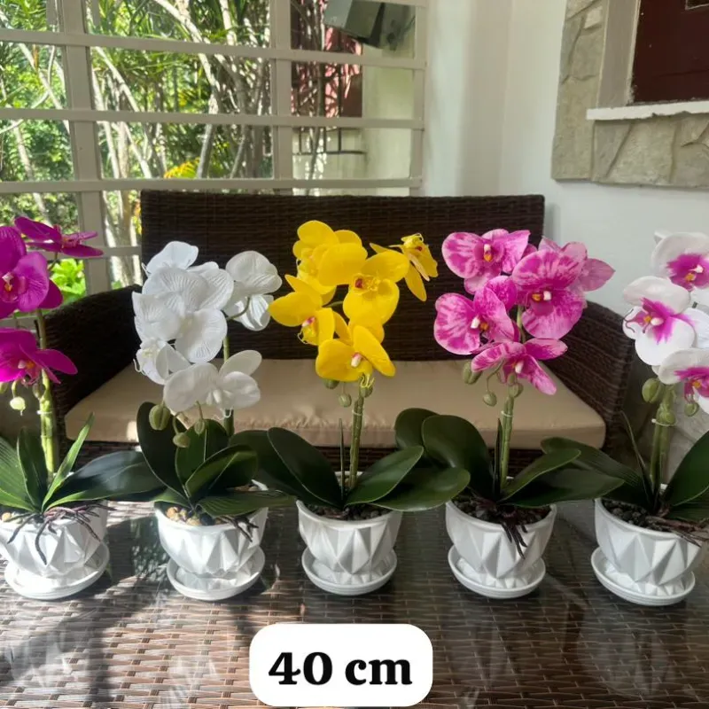 Orquídeas artificiales 