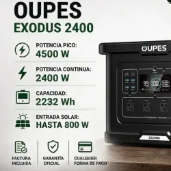 OUPES EXODUS 2400 W/4500 W