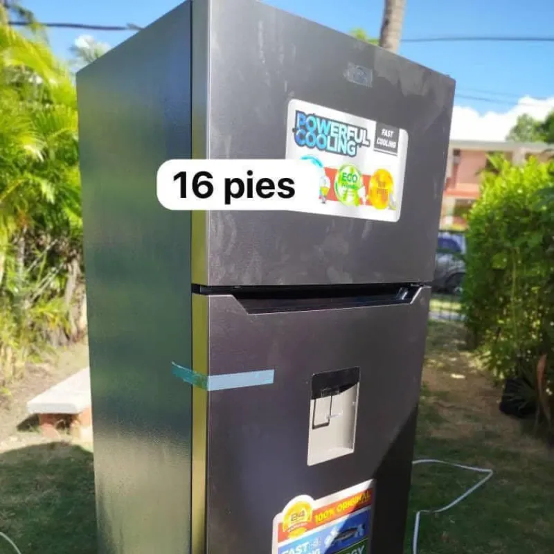 Refrigerador EKO con dispensador 16 pies
