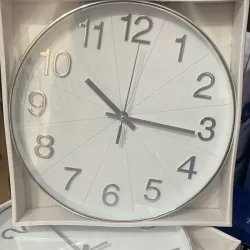 Reloj de pared redondo
