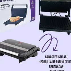Sandwichera-Parrilla marca Premier