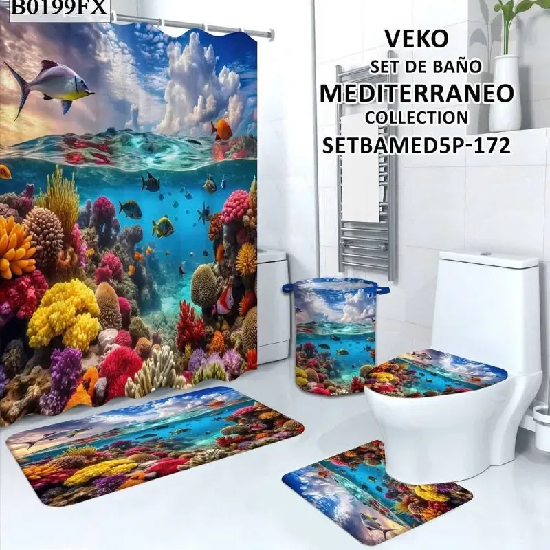 Set de baño 5 piezas