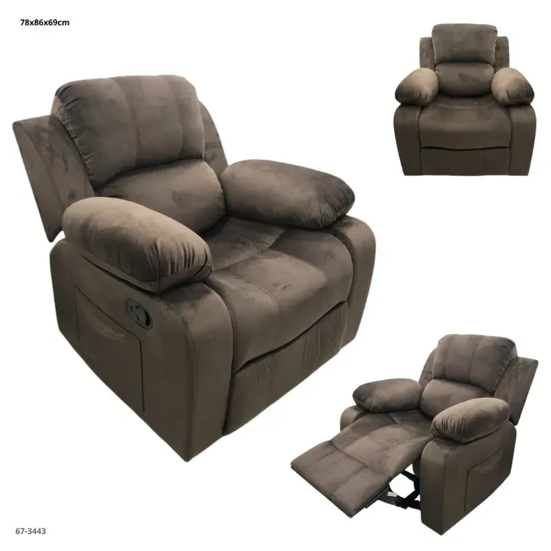 Sillones reclinables con mecedora