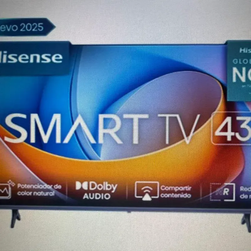 Smart TV Hisense de 43 pulgadas