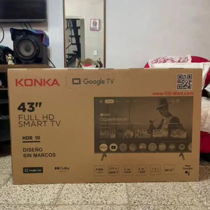 Smart TV Konka de 43 pulgadas