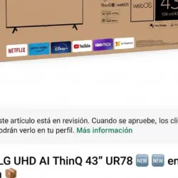 Smart TV LG 43"