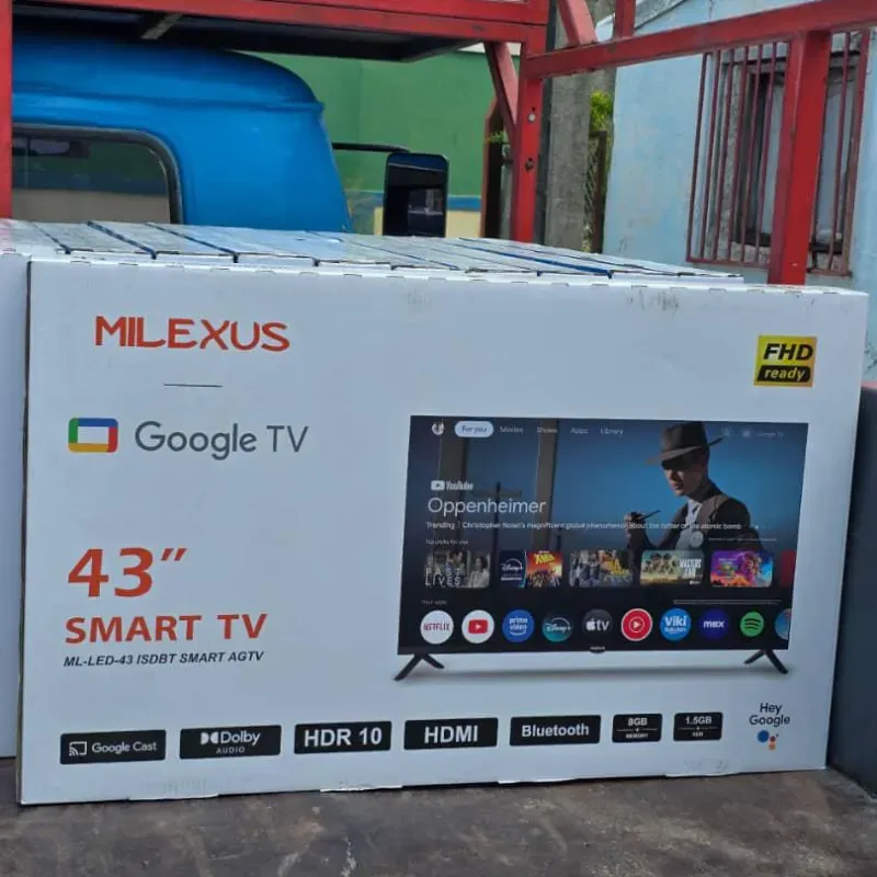 Smart TV Milexus de 43 pulgadas 
