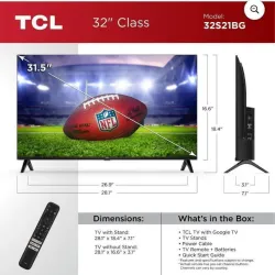 Smart TV TCL de 32 pulgadas