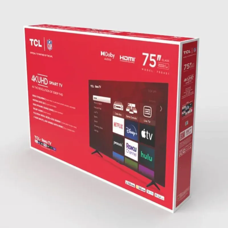Smart TV TCL de 75 pulgadas