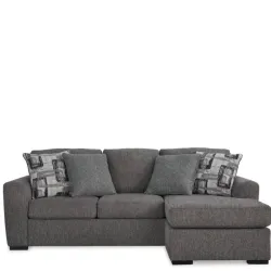 Sofa cama en L gris