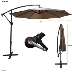 Sombrilla para terraza