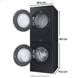 Torre de lavado LG de 22 kg