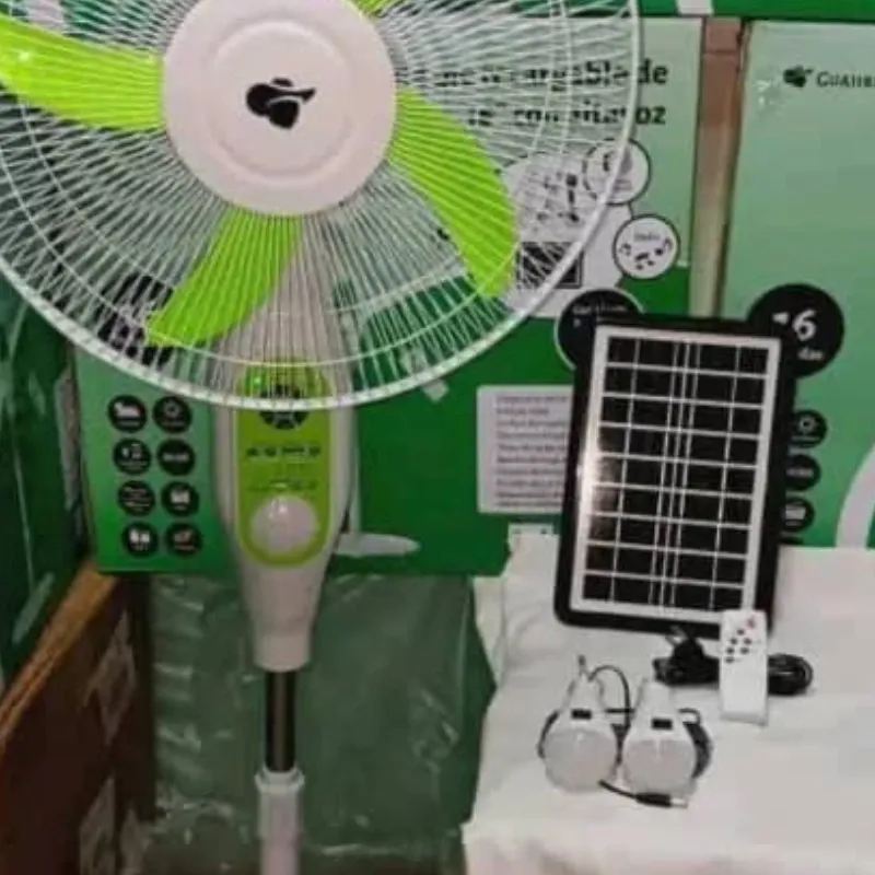 Ventilador recargable 16" marca Guajiritos